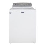 غسالة ميتاج ذات التعبئة العلوية 8 كيلو - 12 برنامج - أبيض - 4KMVWC440JW0