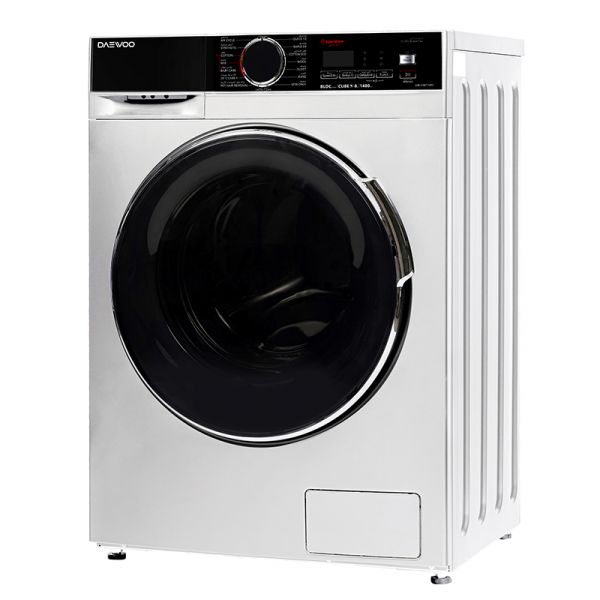 Daewoo Washer Front Load - 8 kg Washing - 15 Programs - White - DW-F0871WH - Image 2
