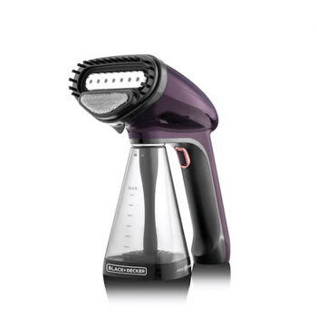 BLACK+DECKER Garment Steamer - 260 ml - 1500 W -Purple- HST1500-B5
