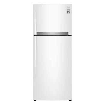 ثلاجة إل جي بفريزر علوي 15.4 قدم مكعب