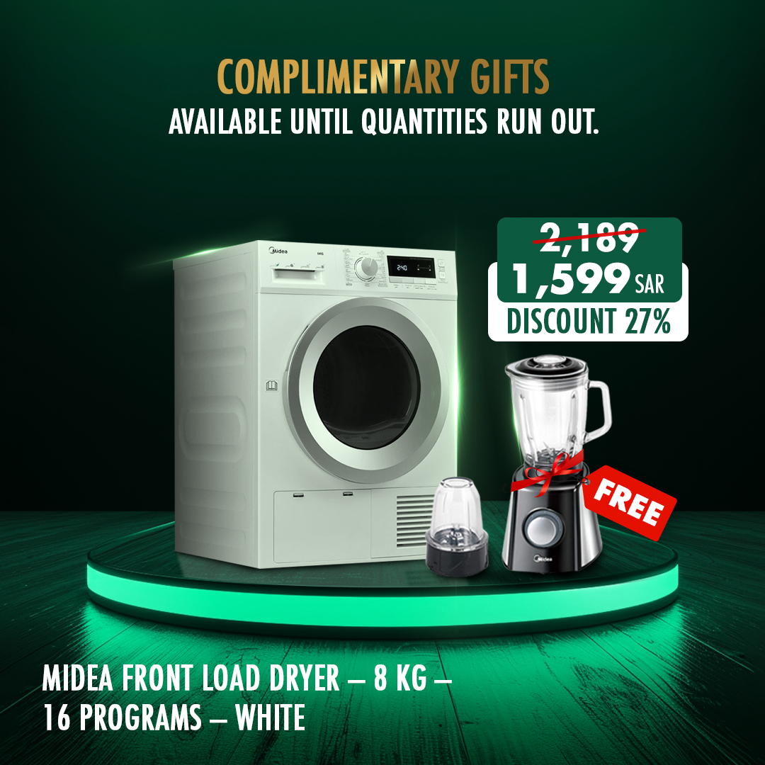 MIDEA FRONT LOAD DRYER