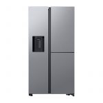 Samsung Refrigerator and Freezer Side by Side - 14.4 Cu.ft Fridge & 7.1 Cu.ft Freezer - Titanum - RH64DG53M3SLZA