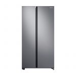 Samsung Refrigerator and Freezer Side by Side - 14.8 Cu.ft Fridge & 8.1 Cu.ft Freezer - Silver - RS62R5001M9/ZA
