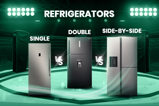 Single vs Double vs Side-by-Side Fridge – Buyer's Guide
