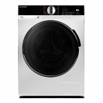 Daewoo Washer Front Load - 10.5 kg Washing - 15 Programs - White - DW-F5071WH