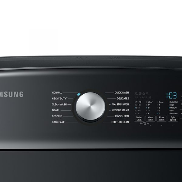 Samsung Washer Top Load - 21 kg Washing - 13 Programs - Black - WA21A8376GV/YL - Image 14