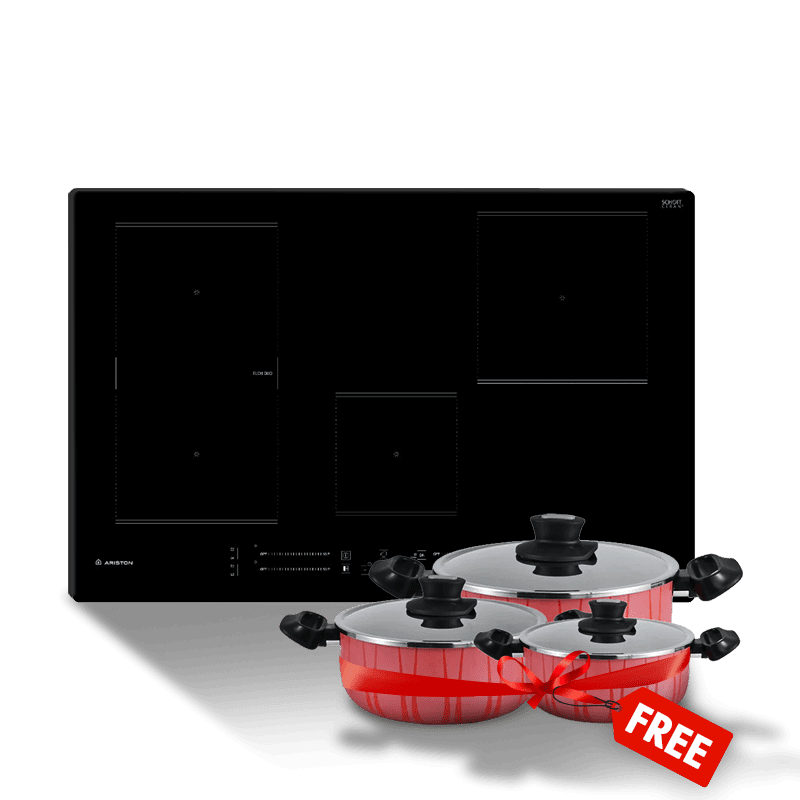ariston builtin Hob 4 plates white background 1 en 1 1