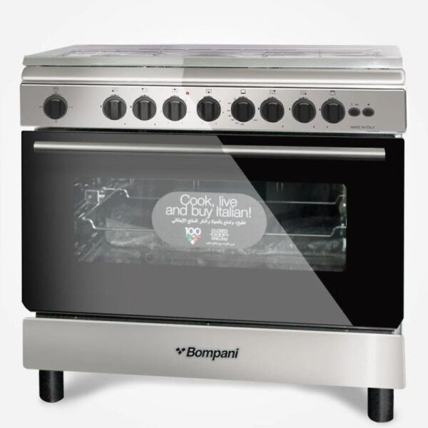 مجموعات بومباني الجديدة عبارة عن أجهزة طهي رائعة تم تصميمها وهندستها وصنعها باستخدام أفضل المواد. تندمج جميع أجهزة بومباني العصرية بسلاسة في أشكال متناسقة الطراز لمطبخ حقيقي وعالي الأداء. هذه الوحدة قادرة على خبز وتحميص وشواء مجموعة متنوعة من الوجبات اللذيذة والوجبات الخفيفة والحلويات.