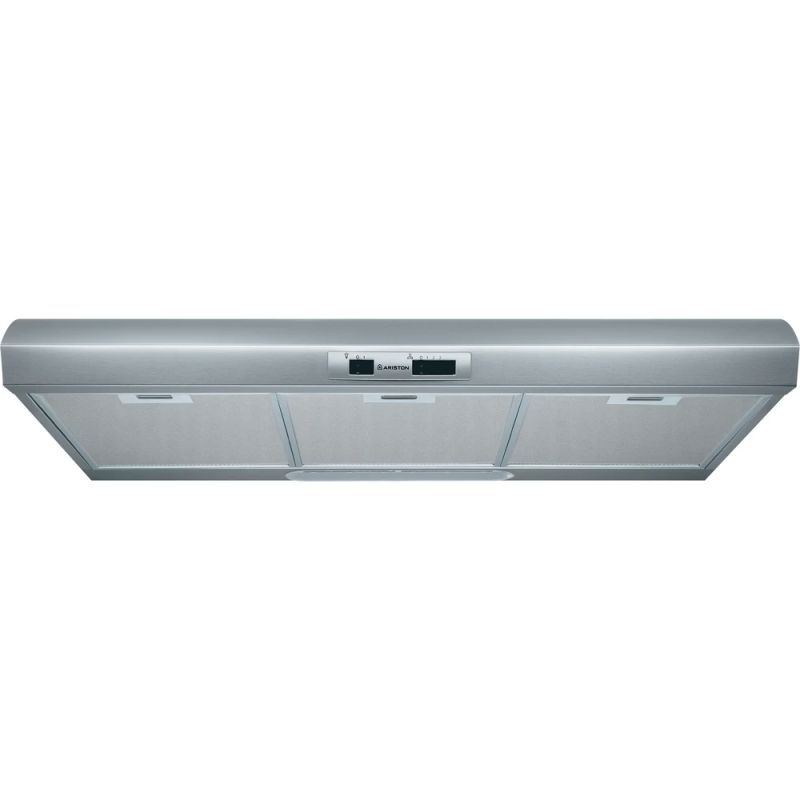 Ariston Built-In Wall Mounted Cooker Hood 3 Speeds - Silver - SL191LPIX