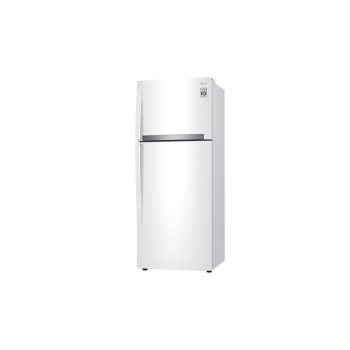 LG Refrigerator - Double Door - 15.4 Cubic Feet - White - LT17HBHWLN - Image 4
